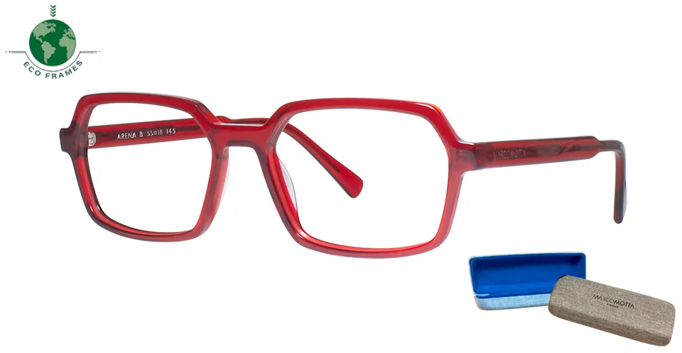 MONT. MARCO MOTTA ECO GRADUADO MOD ARENA ROJO CRISTAL 55X18